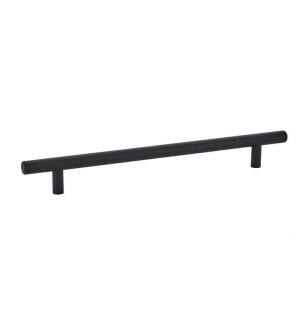 Emtek 86363US19 Contemporary 8" Center to Center Bar Cabinet Pull in Flat Black
