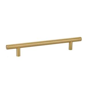 Emtek 86362US4 Contemporary 6" Center to Center Bar Cabinet Pull in Satin Brass