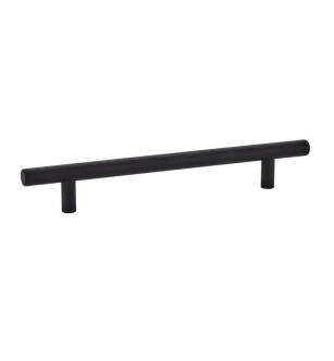 Emtek 86362US19 Contemporary 6" Center to Center Bar Cabinet Pull in Flat Black