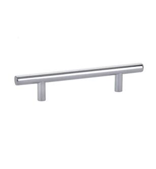 Emtek 86360US26 Contemporary 4" Center to Center Bar Cabinet Pull in Polished Chrome