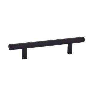 Emtek 86360US19 Contemporary 4" Center to Center Bar Cabinet Pull in Flat Black