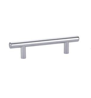 Emtek 86359US26 Contemporary 3 1/2" Center to Center Bar Cabinet Pull in Polished Chrome