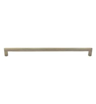 Emtek CS86350TWB Rustic Sandcast Bronze 18" Center to Center Rail Appliance Pull with Concealed Surface in Tumbled White Bronze (TWB)