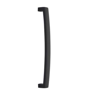 Emtek BTB86346US19 Contemporary Mid Century Modern 18" Center to Center Bauhaus Appliance Pull with Back to Back in Flat Black