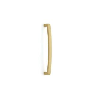 Emtek CS86345US4 Contemporary Mid Century Modern 12" Center to Center Bauhaus Appliance Pull with Concealed Surface in Satin Brass
