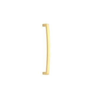 Emtek BTB86345US3NL Contemporary Mid Century Modern 12" Center to Center Bauhaus Appliance Pull with Back to Back in Unlacquered Brass