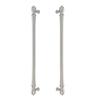 Emtek BTB86344US15 American Designer 18" Center to Center Spindle Appliance Pull with Back to Back in Satin Nickel
