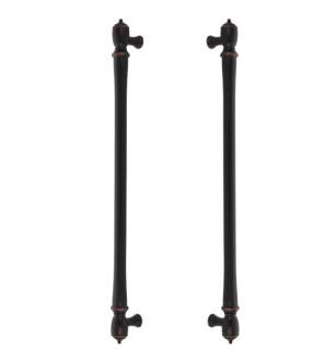 Emtek BTB86344US10B American Designer 18" Center to Center Spindle Appliance Pull with Back to Back in Oil Rubbed Bronze
