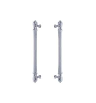 Emtek BTB86343US26 American Designer 12" Center to Center Spindle Appliance Pull with Back to Back in Polished Chrome