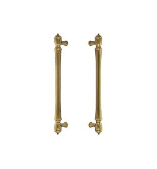 Emtek BTB86343US7 American Designer 12" Center to Center Spindle Appliance Pull with Back to Back in French Antique