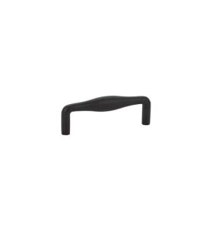 Emtek 86310US19 Contemporary Dane 3 1/2" Center to Center Handle Cabinet Pull in Flat Black