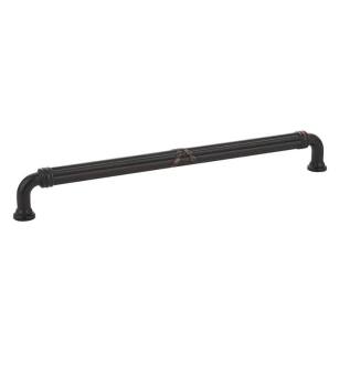 Emtek 86287US10B American Designer Ribbon & Reed 10" Center to Center Estate Fixed Cabinet Pull in Oil Rubbed Bronze