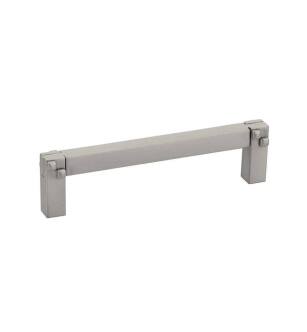 Emtek 86045US15 Arts and Crafts 4" Center to Center Mortise & Tennon Brass Cabinet Pull in Satin Nickel