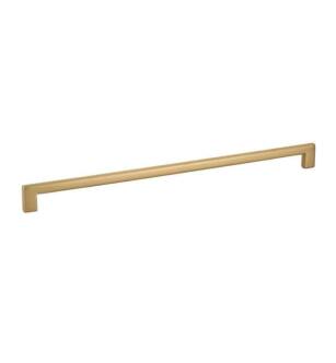 Emtek 86274US4 Contemporary 16" Center to Center Trail Cabinet Pull in Satin Brass