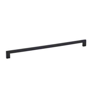 Emtek 86274US19 Contemporary 16" Center to Center Trail Cabinet Pull in Flat Black