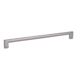 Emtek 86166US15 Contemporary 12" Center to Center Trail Cabinet Pull in Satin Nickel
