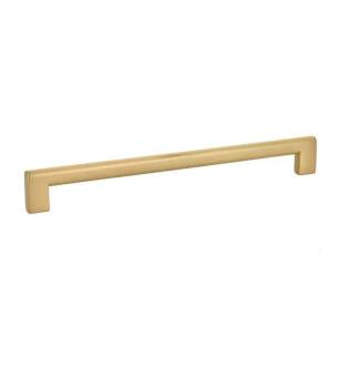 Emtek 86273US4 Contemporary 10" Center to Center Trail Cabinet Pull in Satin Brass