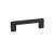 Emtek 86163US19 Contemporary 4" Center to Center Trail Cabinet Pull in Flat Black