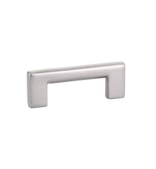 Emtek 86161US15 Contemporary 3" Center to Center Trail Cabinet Pull in Satin Nickel