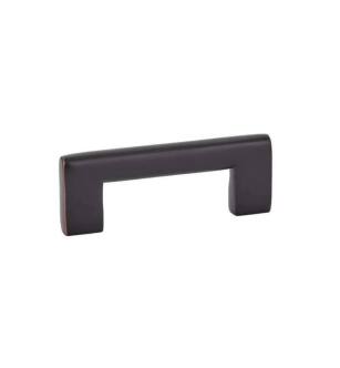 Emtek 86161US10B Contemporary 3" Center to Center Trail Cabinet Pull in Oil Rubbed Bronze