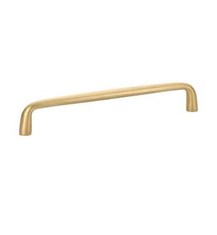 Emtek 86259US4 Contemporary Orbit 6" Center to Center Handle Cabinet Pull in Satin Brass