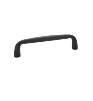 Emtek 86258US19 Contemporary Orbit 4" Center to Center Handle Cabinet Pull in Flat Black