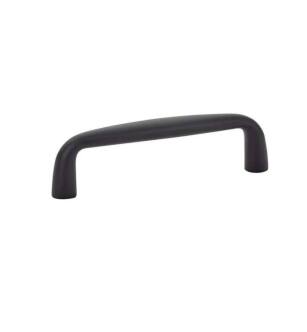 Emtek 86257US19 Contemporary Orbit 3 1/2" Center to Center Handle Cabinet Pull in Flat Black