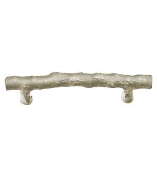 Emtek 86252TWB Rustic Sandcast Bronze 6" Center to Center Twig Cabinet Pull in Tumbled White Bronze