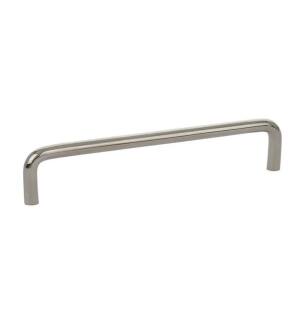 Emtek 86249US14 American Classic 6" Center to Center Wire Cabinet Pull in Polished Nickel