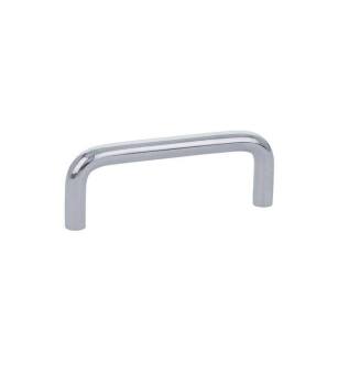 Emtek 86131US26 American Classic 3" Center to Center Wire Cabinet Pull in Polished Chrome