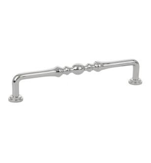 Emtek 86248US14 American Classic 6" Center to Center Spindle Cabinet Pull in Polished Nickel