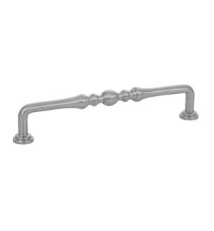 Emtek 86248US15 American Classic 6" Center to Center Spindle Cabinet Pull in Satin Nickel