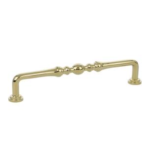 Emtek 86248US3 American Classic 6" Center to Center Spindle Cabinet Pull in Polished Brass