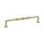 Emtek 86248US3 American Classic 6" Center to Center Spindle Cabinet Pull in Polished Brass