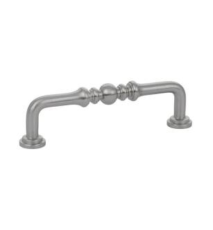 Emtek 86130US15 American Classic 4" Center to Center Spindle Cabinet Pull in Satin Nickel