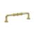 Emtek 86130US3 American Classic 4" Center to Center Spindle Cabinet Pull in Polished Brass