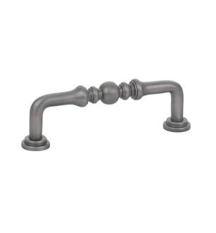 Emtek 86129US15A American Classic 3 1/2" Center to Center Spindle Cabinet Pull in Pewter
