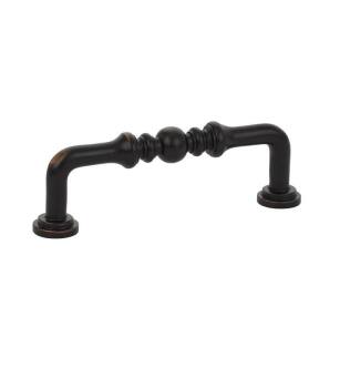 Emtek 86129US10B American Classic 3 1/2" Center to Center Spindle Cabinet Pull in Oil Rubbed Bronze