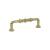 Emtek 86129US3 American Classic 3 1/2" Center to Center Spindle Cabinet Pull in Polished Brass