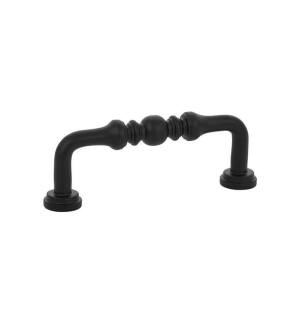 Emtek 86128US19 American Classic 3" Center to Center Spindle Cabinet Pull in Flat Black