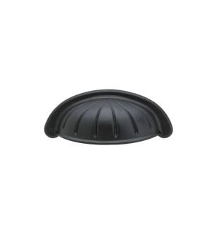 Emtek 86099FB Tuscany Bronze 3" Center to Center Bin Cabinet Pull in Flat Black Bronze