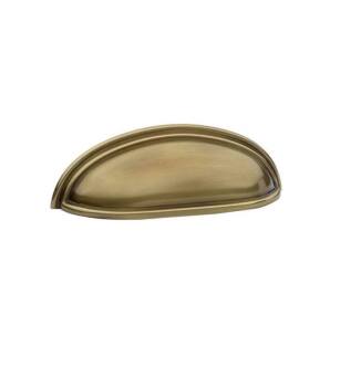 Emtek 86173US7 American Classic 4" Center to Center Cup Cabinet Pull in French Antique