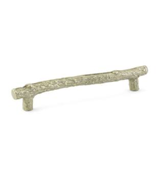 Emtek 86063TWB Rustic Sandcast Bronze 4" Center to Center Twig Cabinet Pull in Tumbled White Bronze