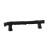 Emtek 86062FB Rustic Sandcast Bronze 3 1/2" Center to Center Twig Cabinet Pull in Flat Black Bronze