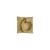 Emtek 86040US4 Arts and Crafts Hammered 1 3/4" Brass Ring Cabinet Pull in Satin Brass