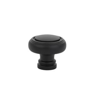 Emtek 86611US19 American Classic Norwich 1 5/8" Brass Cabinet Knob in Flat Black