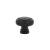 Emtek 86611US19 American Classic Norwich 1 5/8" Brass Cabinet Knob in Flat Black