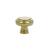 Emtek 86611US3 American Classic Norwich 1 5/8" Brass Cabinet Knob in Polished Brass