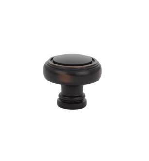 Emtek 86610US10B American Classic Norwich 1 1/4" Brass Cabinet Knob in Oil Rubbed Bronze