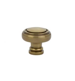 Emtek 86610US7 American Classic Norwich 1 1/4" Brass Cabinet Knob in French Antique